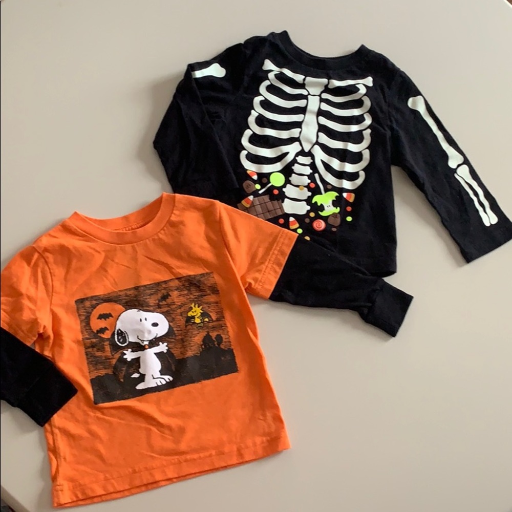 Skeleton glow in the dark shirt, Children’s Place